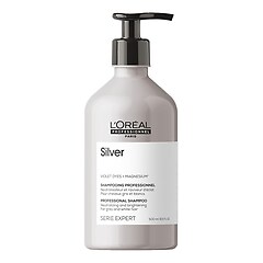 Silver - Çok açık sarı, gri ve beyaz saçlar için renk dengeleyici mor şampuan , L'Oréal Professionnel